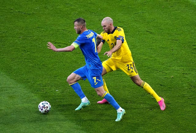 West Ham's Andriy Yarmolenko will hope to drive Ukraine forward