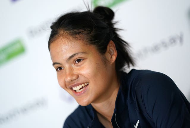 Raducanu is back at Nottingham to play the Rothesay Open this week