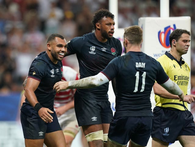 England in action