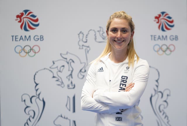 Laura Kenny and the rest of Britain's pursuit team begin their quest for a medal on Monday 
