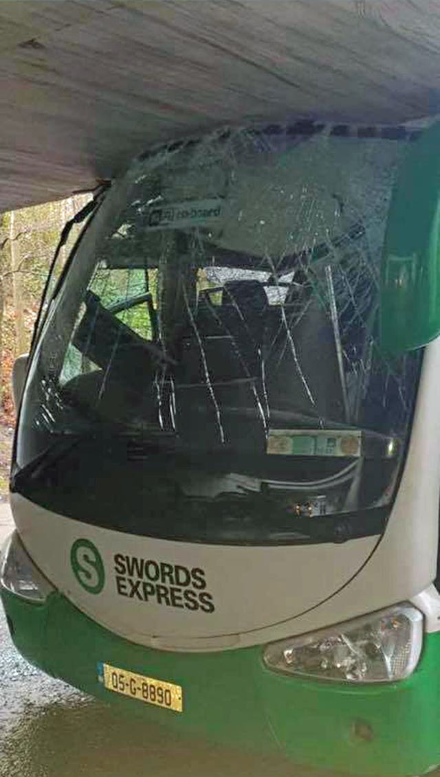 School bus crash in Blanchardstown