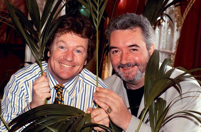 Jim Davidson and John Virgo