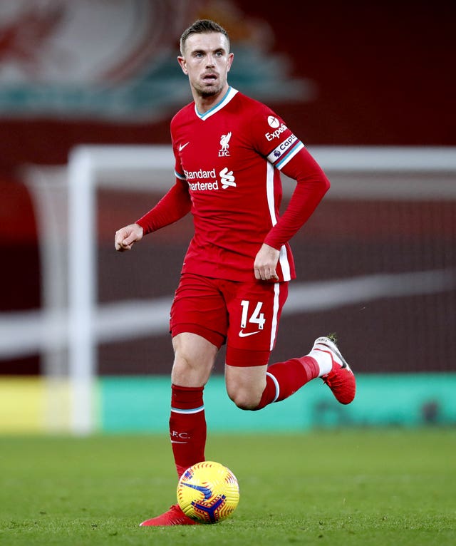 Liverpool captain Jordan Henderson