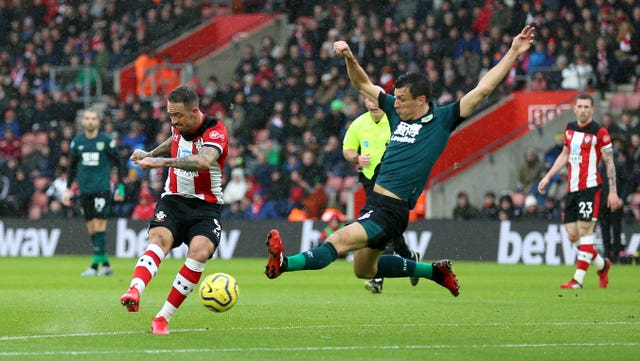 Danny Ings curled in his 15th Premier League goal of the season