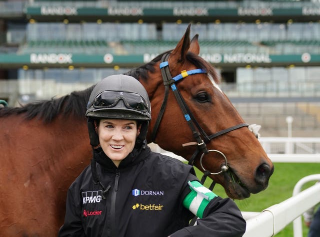 Rachael Blackmore with Minella Indo