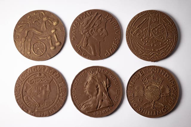 Chocolate coins