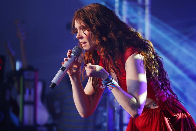 Kate Nash performing