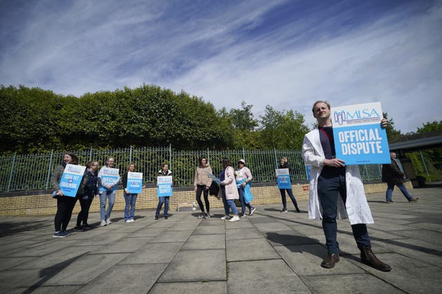 Medical scientists strike