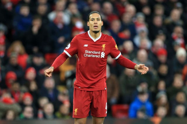 Van Dijk conceded the late penalty which led to Tottenham equalising on Sunday