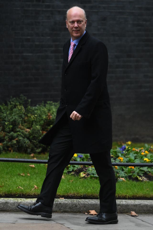 Transport Secretary Chris Grayling has been accused of being too slow to take action over drones (Kirsty O'Connor/PA Wire)