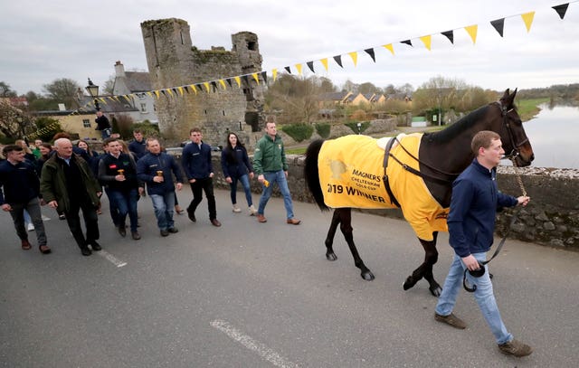 Al Boum Photo was in great form for his homecoming parade