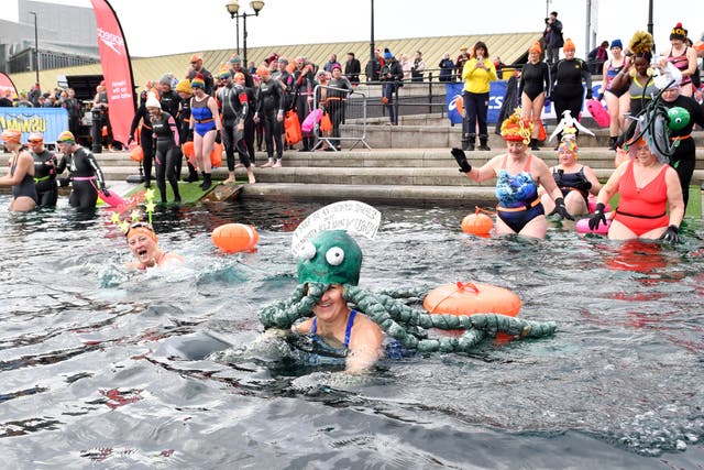 New Year’s Day swim