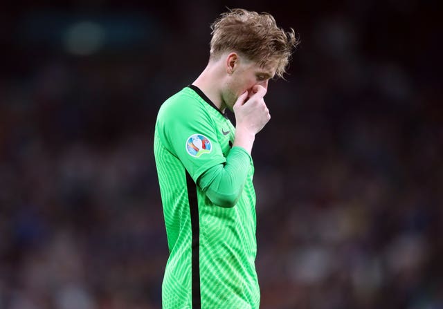 Jordan Pickford suffered Euro 2020 disappointment with England