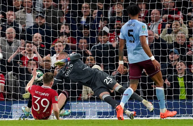 Manchester United 4 - 2 Aston Villa: Man Utd beat Aston Villa after second-half thriller to reach Carabao Cup last 16