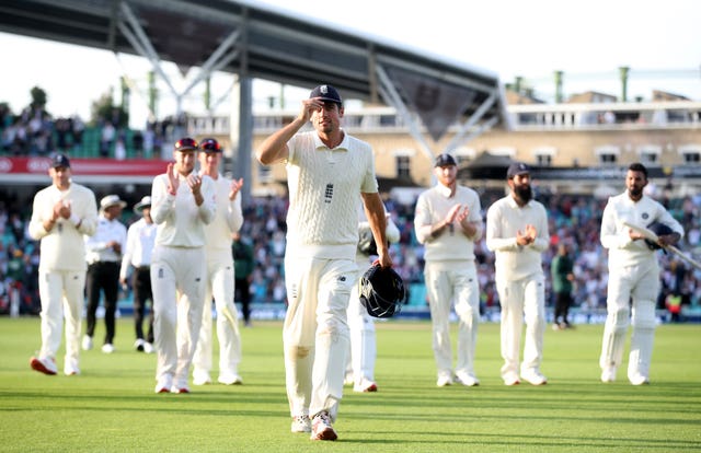 Alastair Cook waved goodbye to Test cricket 