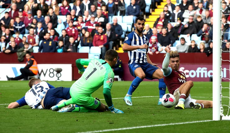 Aston Villa v Brighton and Hove Albion – Premier League – Villa Park