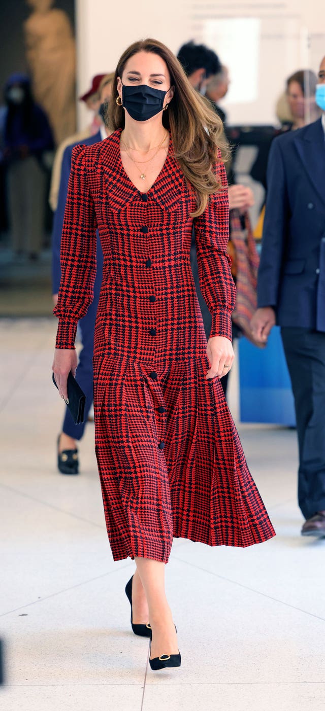 The Duchess of Cambridge visits V&A Museum