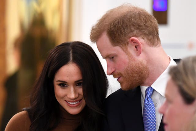 Duke and Duchess of Sussex visit to Canada House
