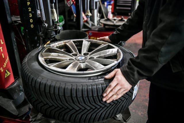 Car Tyre Stock