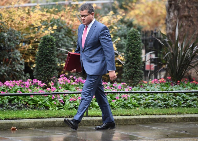 Business Secretary Alok Sharma