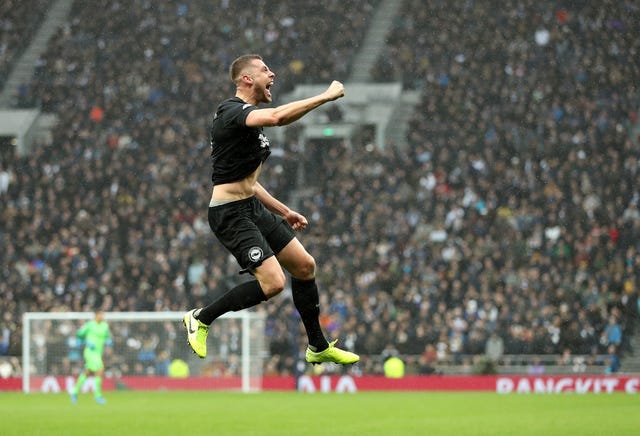 Adam Webster gave Brighton the lead