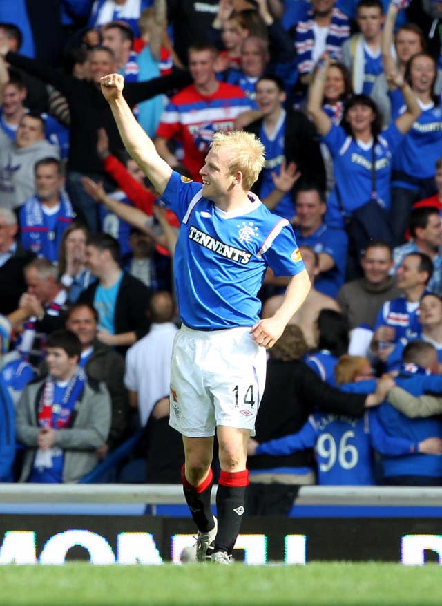 Steven Naismith scored twice as Rangers beat Celtic early in the season