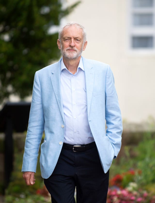 Jeremy Corbyn at STUC rally