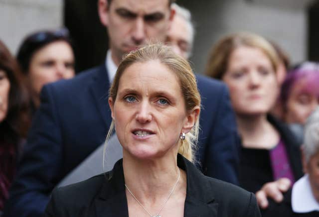 Jo Cox's sister Kim Leadbeater will be taking on an ambassadorial role in the foundation (Philip Toscano/PA)