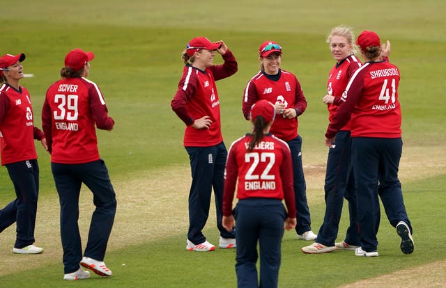 England Women moved 3-0 ahead in their five-match series against the West Indies (Tim Goode/PA)