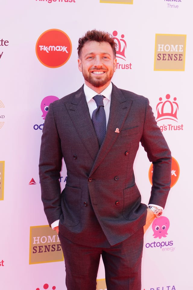Sam Thompson attending The King’s Trust and TKMaxx & Homesense Awards 2025 at the Royal Festival Hall, London