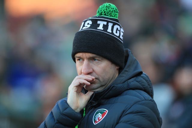 Leicester Tigers director of rugby Geordan Murphy has had his training plans put on hold