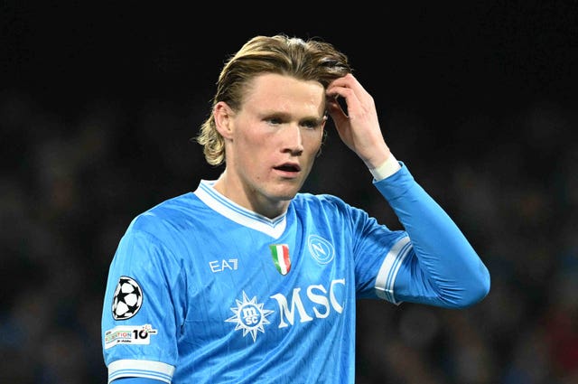 Napoli’s Scott McTominay