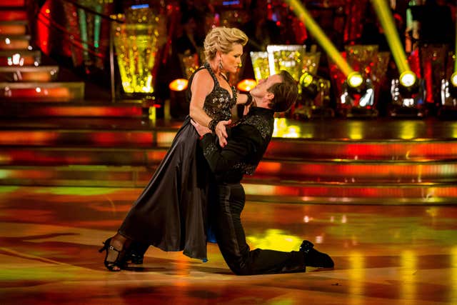 Anton Du Beke and Fiona Fullerton