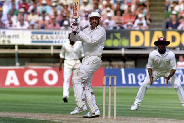 Graham Gooch in action for England