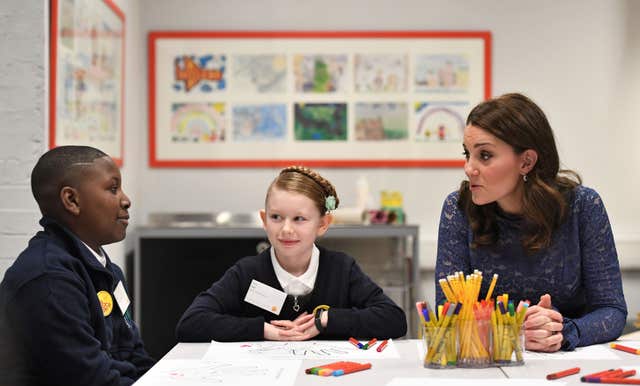 Duchess of Cambridge visit to Place2Be