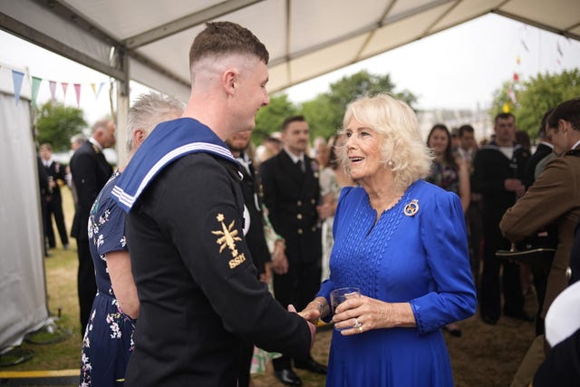 Queen Camilla visit to Devon