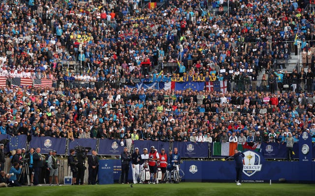 Ryder Cup 1st tee