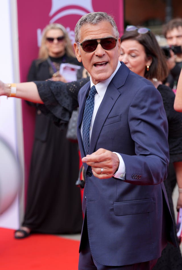 George Clooney attending A King’s Trust Celebration at the Royal Albert Hall in London