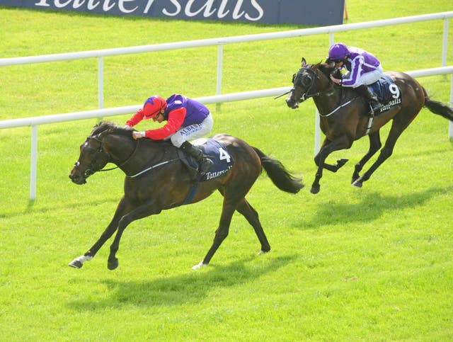 Romanised (left) was a surprise winner of the Irish 2,000 Guineas