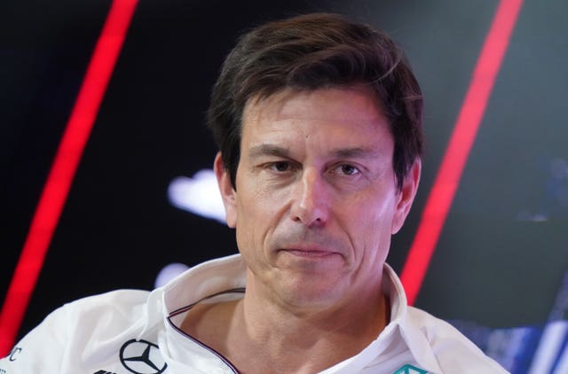 Mercedes team principal Toto Wolff (Tim Goode/PA)