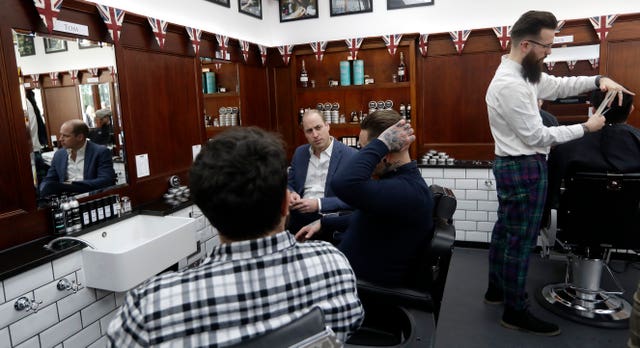William learning about BarbersTalk