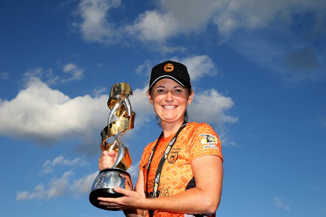 Charlotte Edwards captain Southern Vipers to victory in the first Kia Super League in 2016 (Steve Paston/PA)