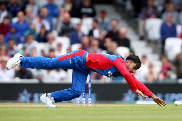 Rashid Khan could make his mark in the tournament against England (Nigel French/PA)