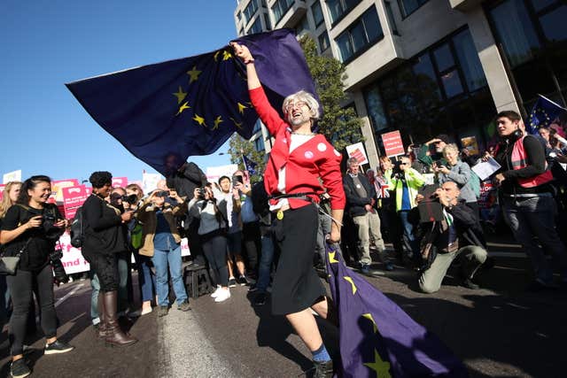 Brexit protest