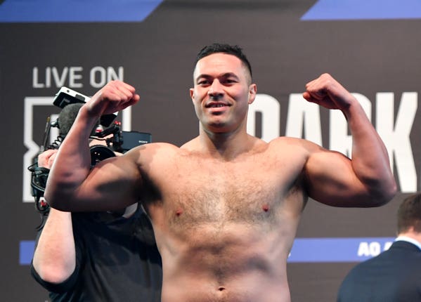 Joseph Parker came in at a career-heavy 251lbs (Anthony Devlin/PA)