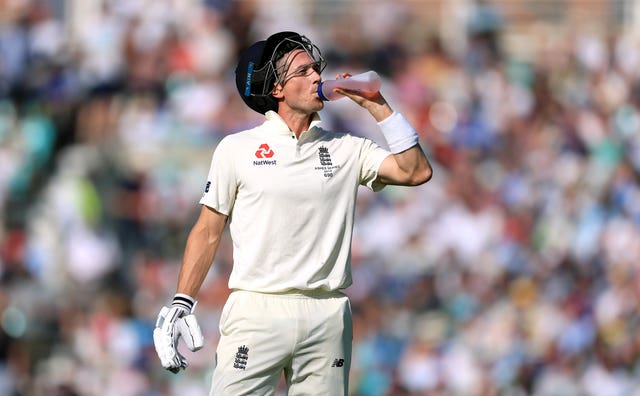 Joe Denly used an ice machine to aid his recovery from injury 