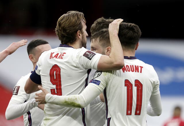 Harry Kane and Mason Mount were on the scoresheet for England