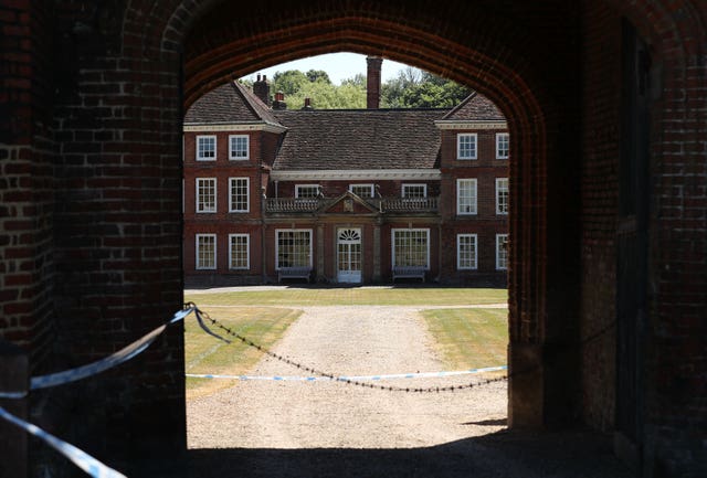 Lullingstone Castle death
