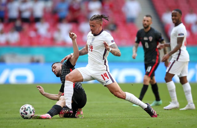 Phillips made his ninth appearance for England against Croatia