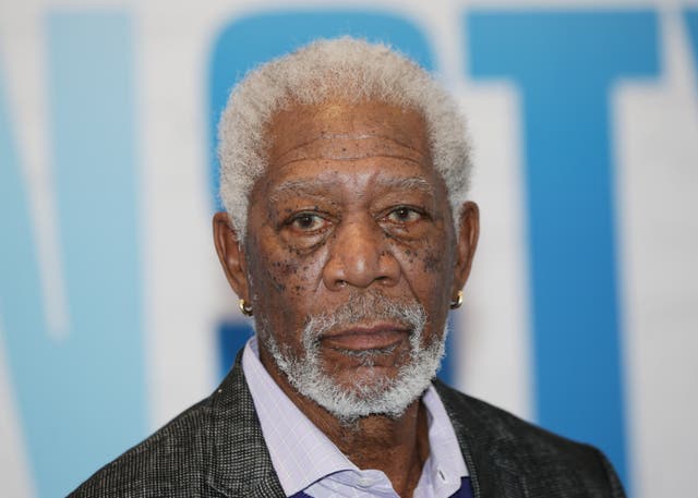 Morgan Freeman at the Ham Yard Hotel in London before attending a screening of Going in Style
